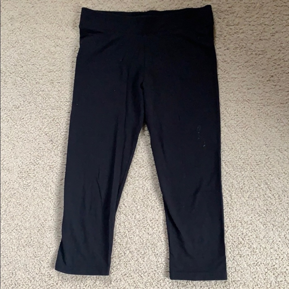 Justice All Black Capris
